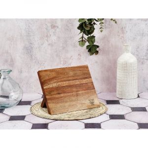 Bloc &agrave; couteaux universel magn&eacute;tique Vantaa bois vernis - 2x29x23 cm