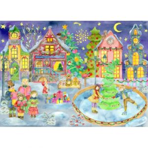 Grafika Patiner en Attendant Noël