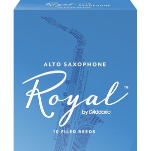 Image de Rico D'Addario Woodwinds RJB1030 Royal boîte de 10 anches pour saxophone alto force 3