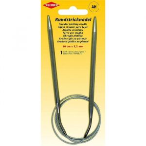 Aiguille à tricoter circulaire, 800 mm x 5,5 mm