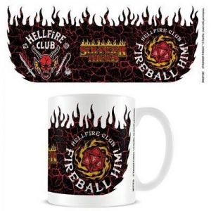 Pyramid International Mug - STRANGER THINGS S4 - 300 ml - Noir - Fireball