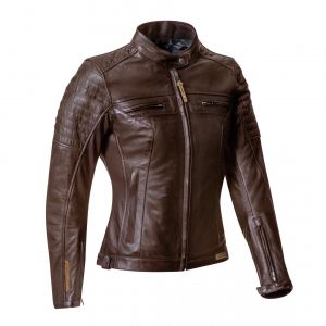 Image de Ixon Blouson cuir femme Torque Lady marron - 2XL