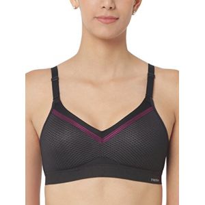 Triumph TriAction - Soutien-Gorge De Sport - Sans armature Femme - noir - 110D (Taille Fabricant: 95D)