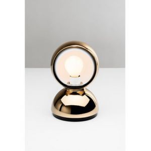 Artemide Lampe &agrave; poser Eclisse or &Oslash;12 cm hauteur18 cm Jaune