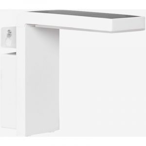Applique murale LED solaire d'extérieur en aluminium Luxore SKLUM Blanc