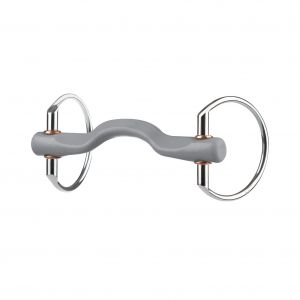 Mors olive pour cheval avec passage de langue, doux Beris Konnex