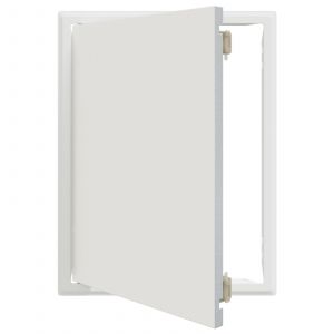 VidaXL Panneau d'Accès Blanc 30 x 40 cm Acier
