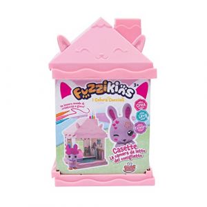 Grandi Giochi Fuzzikins I Colora Maisons, La Chambre du Lapin, Chiots à colorier, Laver et recolorer-FUZ00003, FUZ00003