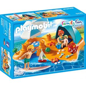 Playmobil 9425 - Famille de vacanciers et tente