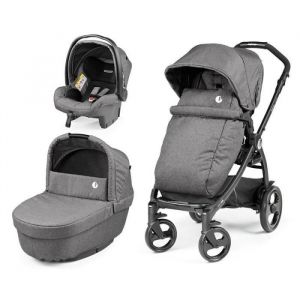 Peg Perego Poussette 3 en 1 Perego Futura - Nacelle - Coque Primo Viaggio SL Quartz