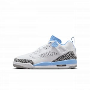 Jordan Spizike Low (GS) white/university blue/wolf grey, Footwear, en blanc, taille: 38 - Couleur blanc - Taille 38
