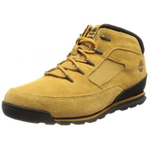 Timberland Homme Euro Rock Heritage L/F Basic Botte tendance, Wheat Suede, 45.5 EU