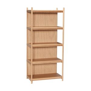 Etagère en bois de chêne naturel 75x44x162cm Heritage - Hübsch