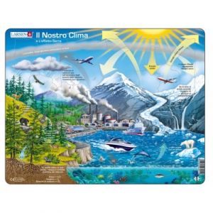 Larsen Puzzle Cadre - Il Nostro Clima (en Italien)