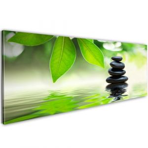 Image de Artgeist Tableau - Nature et zen 135x45