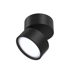 Boutica-design Plafonnier Onda Noir LED 12W 4000K