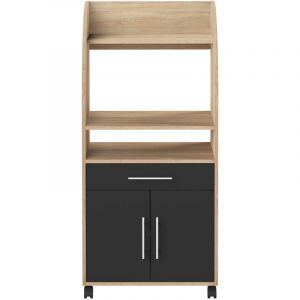 Symbiosis Desserte micro-onde JEANNE Gris C&eacute;ladon