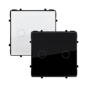 TechBrey Interrupteur Tactile Double Modern Noir