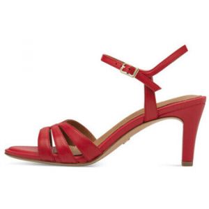 Tamaris Femme Damen 1-28333-44 Sandale à Talon, Cuir Rouge, 38 EU