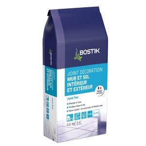 Bostik Joint décoration mur et sol BLANC 2,5 KG