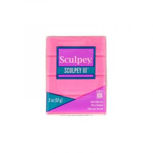 Pâte polymère Sculpey 57 g rose pailleté Artemio