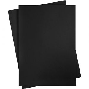 Creotime carton publicitaire chou noir 10 feuilles 497x697 mm