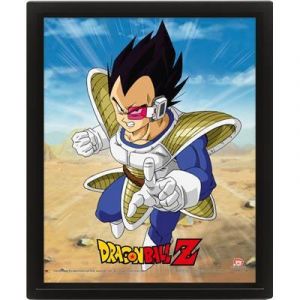 Pyramid Posters Cadre 3D lenticulaire Dragon Ball Z Saiyan Great Ape Transformation