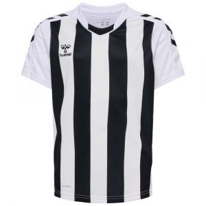Hummel T-shirt à Manches Courtes Core Xk Striped 128 cm White / Black