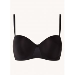 Image de Chantelle Soutien-gorge bandeau coques bretelles amovibles ESSENTIALL Noir - Couleur Noir - Taille 95F