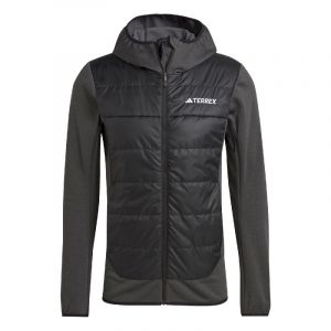 Adidas Veste à capuche isolante hybride Terrex Multi - Black, Black - Taille XL