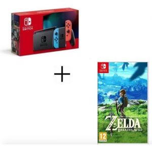 Nintendo Console Switch + Zelda Breath Of The Wild