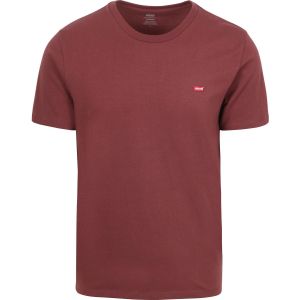 Image de Levi's SS Original HM Tee T-Shirt, Red Mahogany, S Hommes