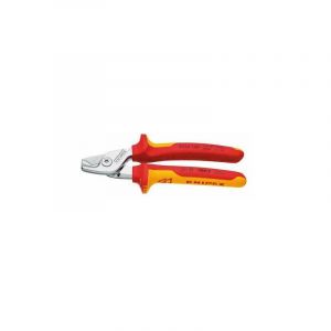 Image de Knipex Coupe-câble longueur 160 mm tête chromée VDE gaines multicomposant forme 1