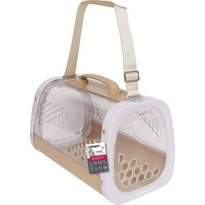 M pets Sac Transport Chat - Chien 59.1x38.1x35.4 Cm - Honey - Café