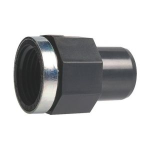 GIRPI Manchon mixte taraud&eacute; avec bague de renfort K62 PVC-U Femelle-M&acirc;le diam&egrave;tre : 25x3/4 BMM25