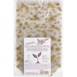 Folia Lot de 10 Sachets cellophane pour Noel 180 x 300 mm alimentaire