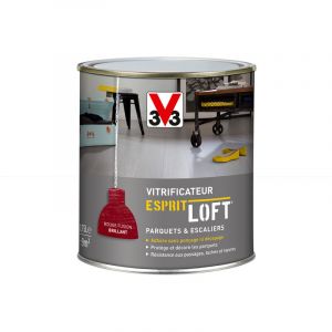 V33 Vitrificateur Parquet Esprit Loft Rouge Fusion 0,75L