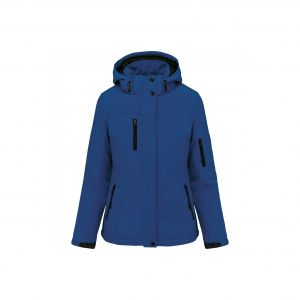 Kariban Blouson à capuche softshell doublée femme