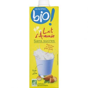 Monoprix Bio Lait d'amande sans sucres bio