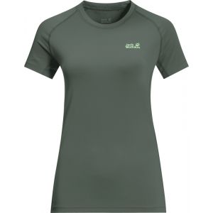 Jack Wolfskin Tourer Vent T-shirt jersey Femme, vert L Maillots route