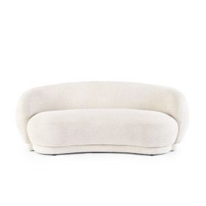 Canap&eacute; tissu Canap&eacute; 2 Places Tecla Coloris Naturel