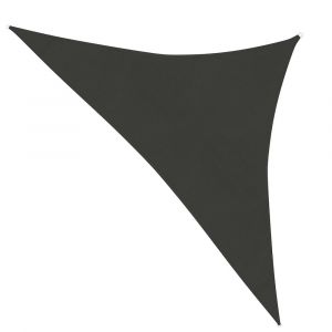 Voile toile d'ombrage parasol 160 g/m² 2,5 x 2,5 x 3,5 m PEHD anthracite 02_0008904