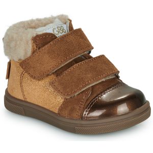 GBB Baskets montantes enfant GONTRAN Marron - Taille 24,25,26,27