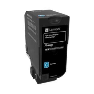 Lexmark 74C0S20 - Toner cyan