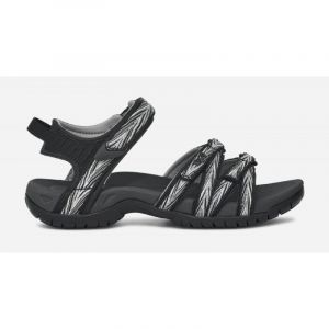 Teva Tirra - Sandales femme Palms Black / White 37