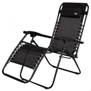 Sun-lounger Aktive Black 52 x 102 x 68 cm