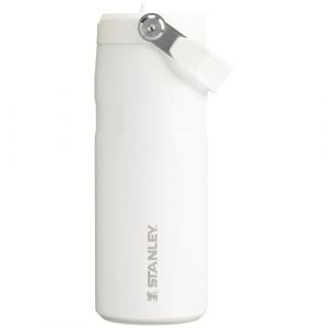 Stanley Isolierflasche 0,47L - ICEFLOW BOTTLE FLIPSTRAW Trinkflaschen 1 ct Weiss (39.99 &euro; / 1 ct)