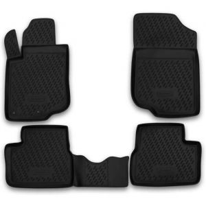 Element Tapis de Sol 3D en Caoutchouc antid&eacute;rapant pour Peugeot 7 06-20