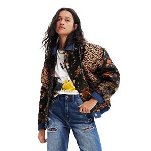 Desigual Veste courte avec patch Mickey Mouse Marron - Taille 040