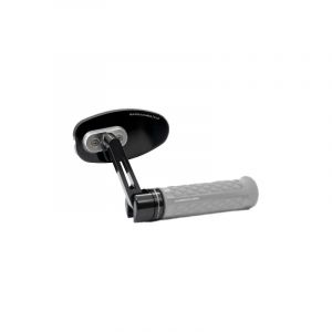 Barracuda Retroviseurs Embout de Guidon Skin-R Bar End Noir
